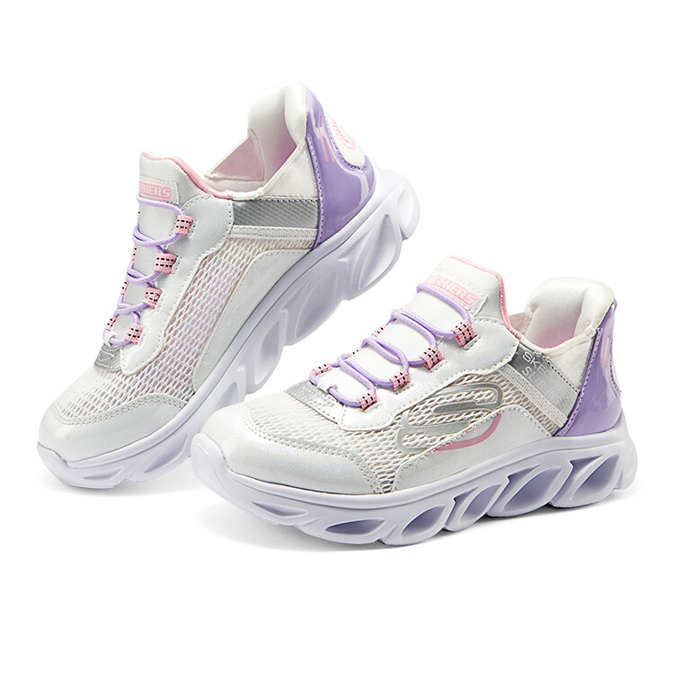 Кроссовки Skechers Kids Lifestyle Shoes GS Low-top White/Purple, фиолетовый — фото 3