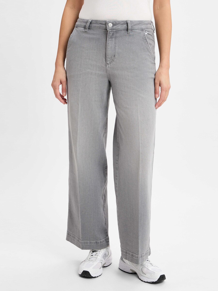 

Джинсы с широкими штанинами COMMA Alva, Light grey