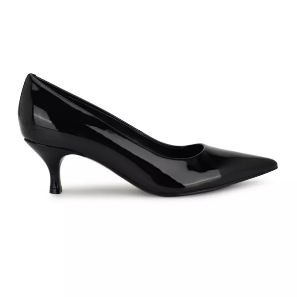 Женские туфли-лодочки Sisko с острым носком Nine West, цвет white patent — фото 2