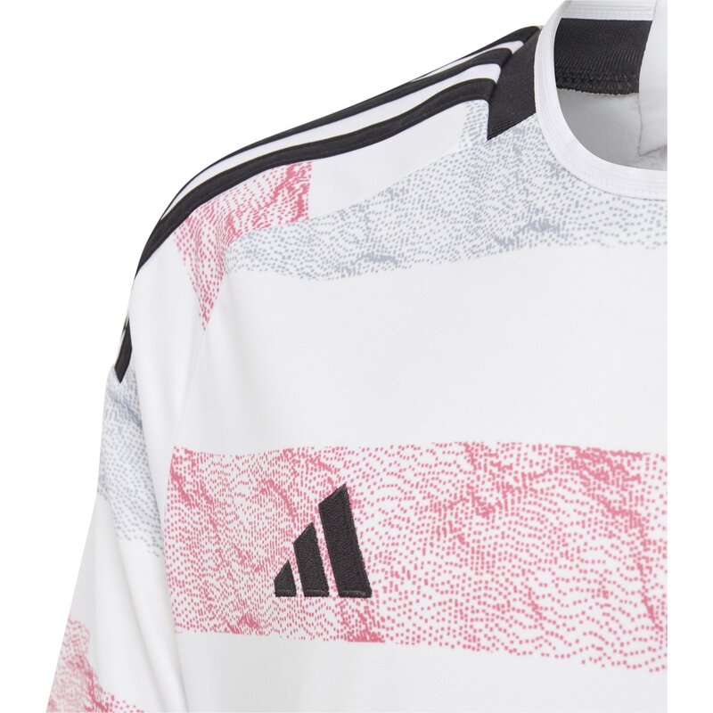 Детская выездная футболка «Ювентуса» Турин 23/24 Adidas, белый — фото 4