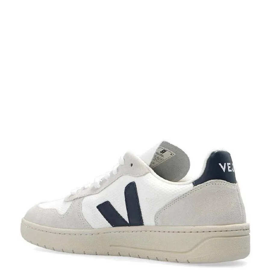 Кроссовки Veja White Nautico V-10 B-Mesh, белый — фото 4