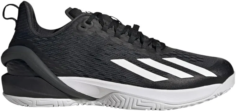 Кроссовки для тенниса Adidas Adizero Cybersonic, Black/White/Carbon — фото 2