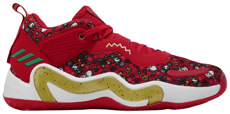 

Кроссовки adidas D.O.N. Issue #3 GCA 'Christmas', красный