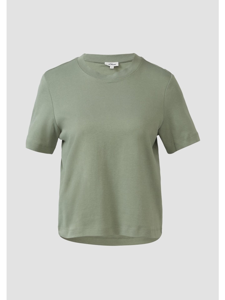 

Футболка цвета 7369_оливково-зеленый s.Oliver