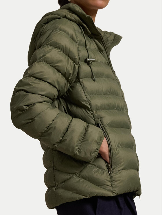 Зимняя куртка стандартного кроя 211958932 Polo Ralph Lauren, зеленый — фото 4