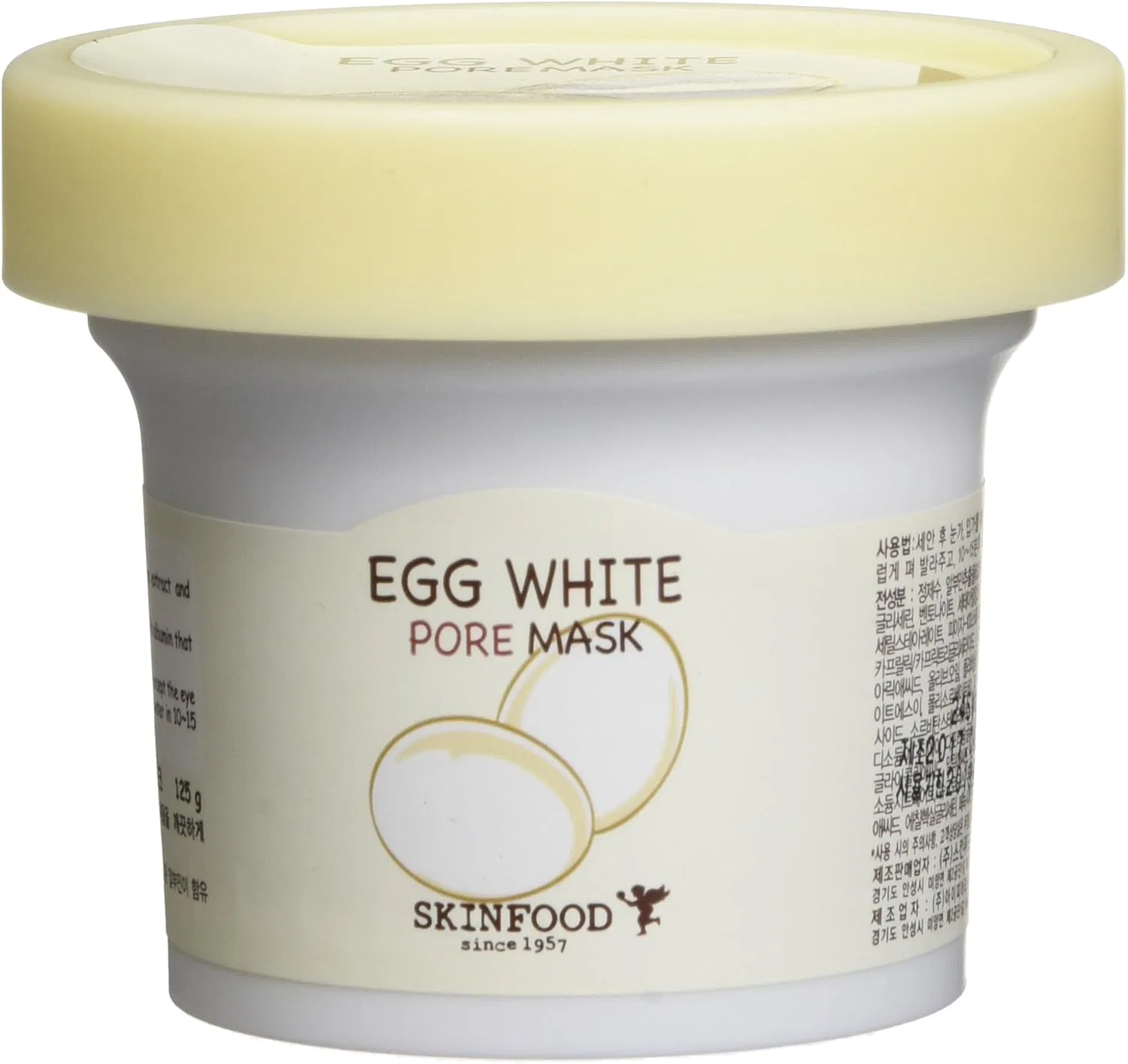Маска для лица Skinfood 1957 — Для пор Egg White Pore Mask Wash Off, 100 г