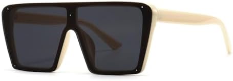 

Винтажные современные солнцезащитные очки с плоской верхней частью в стиле ретро для женщин, мужские солнцезащитные очки, модные очки с защитой от УФ-излучения UV400 MTZJH, C5