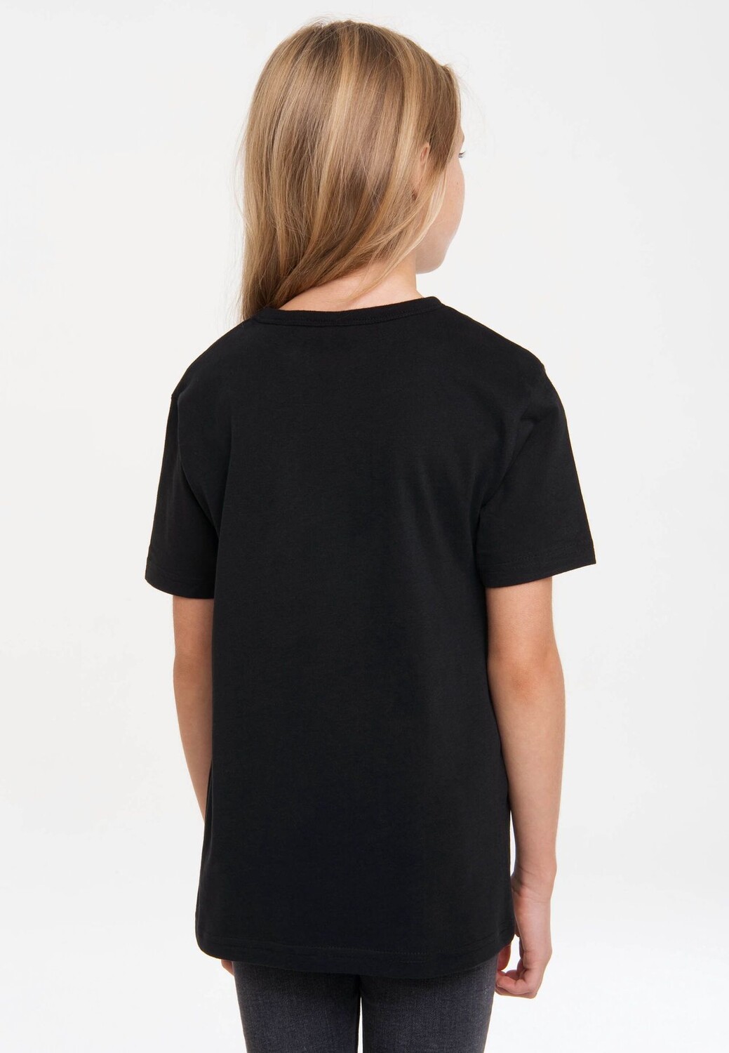 Футболка Organic Kids Парк Юрского периода - Логотип LOGOSHIRT, черный — фото 4