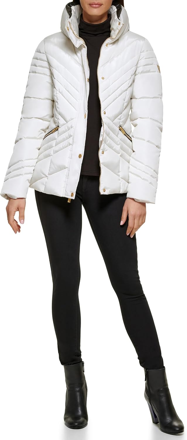 

Женская куртка-пуховик Guess Guess средней плотности, Cold Weather White