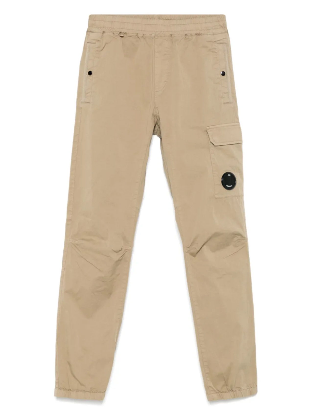 

C.P. Company Kids брюки карго с декором Lens, нейтральный