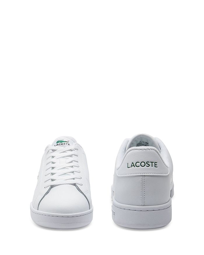 Мужские кроссовки Carnaby Cup на шнуровке Lacoste, белый — фото 3