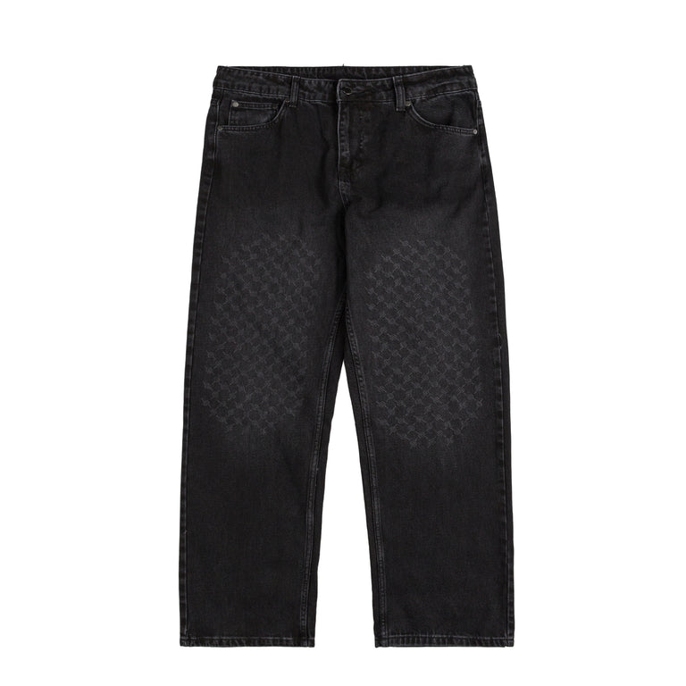 

Джинсы amba monogram jeans Daily Paper, черный