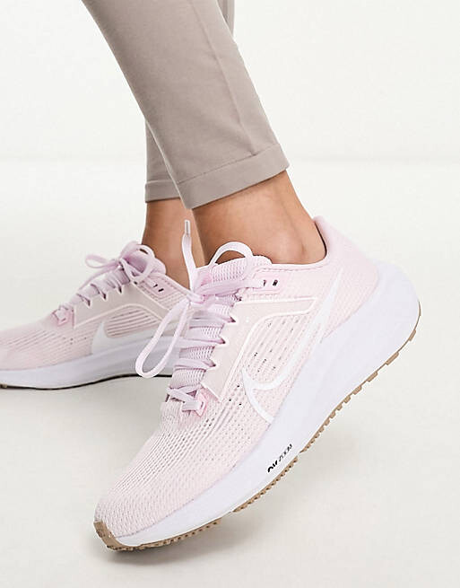 

Бледно-розовые кроссовки Nike Running Air Zoom Pegasus 40, Розовый, Бледно-розовые кроссовки Nike Running Air Zoom Pegasus 40