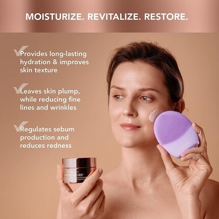 Лосьон Foreo — Интенсивное увлажняющее средство для лица Ha+Pga тройного действия, ,6 жидких унций, 50 мл — фото 2