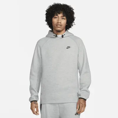 

Худи Nike Sportswear Tech Fleece, цвет Dark Grey Heather/Black