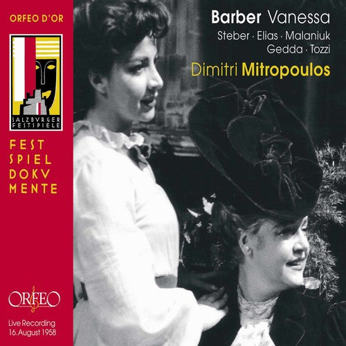 

CD диск Barber / Steber / Elias / Malaniuk / Gedda / Tozzi: Vanessa