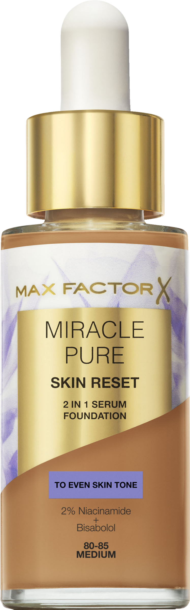 

Тональный крем Max Factor Miracle Pure Skin Reset Foundation 80-85 medium