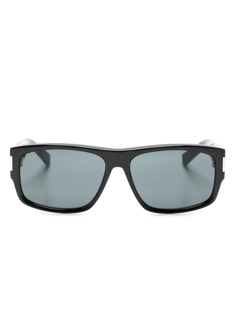 

Солнцезащитные очки SL 689 в прямоугольной оправе Saint Laurent Eyewear, черный