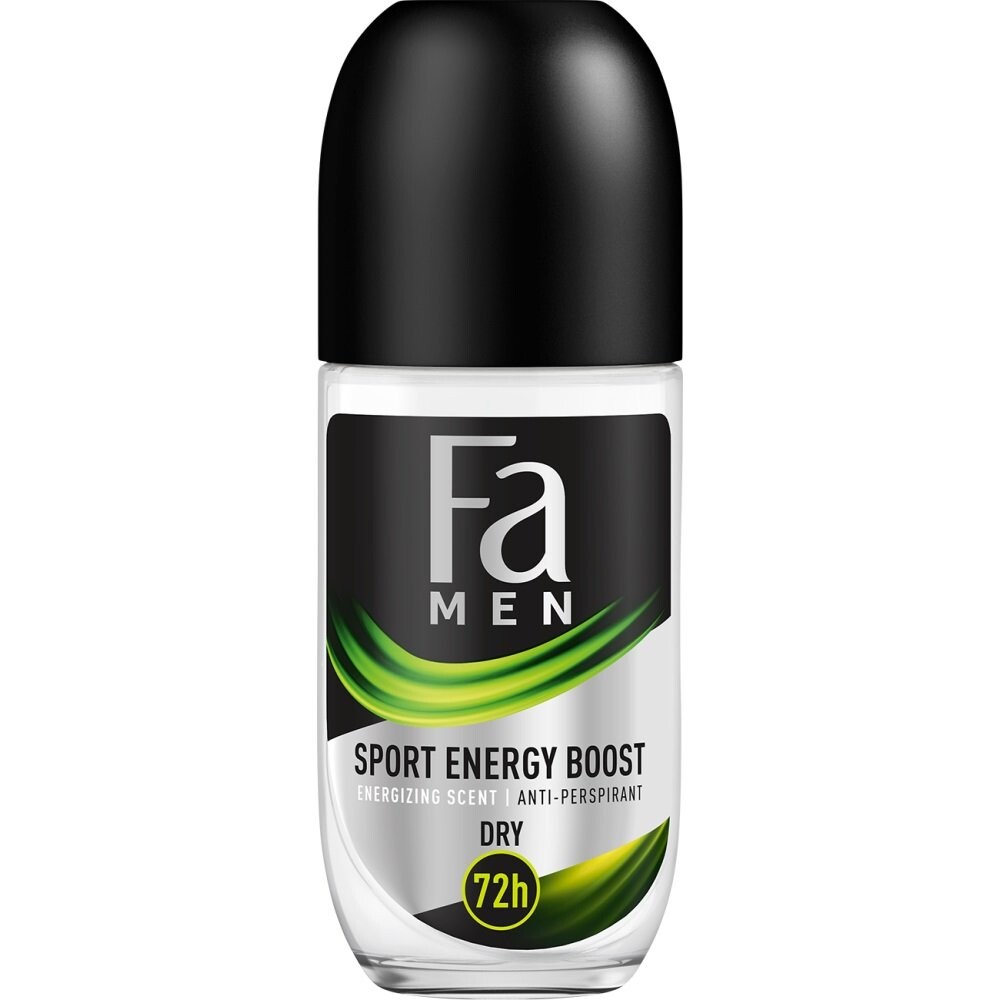 

Fa, Шариковый дезодорант Men Sport Double Power, Power Boost, 50 мл
