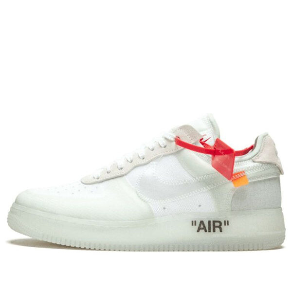 

Кроссовки x off white air force 1 low Nike, белый