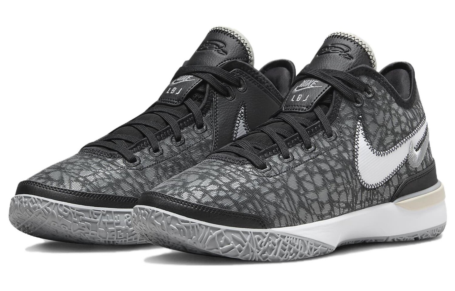 Мужские баскетбольные кроссовки Nike LeBron NXXT Gen, Бежевый — фото 2