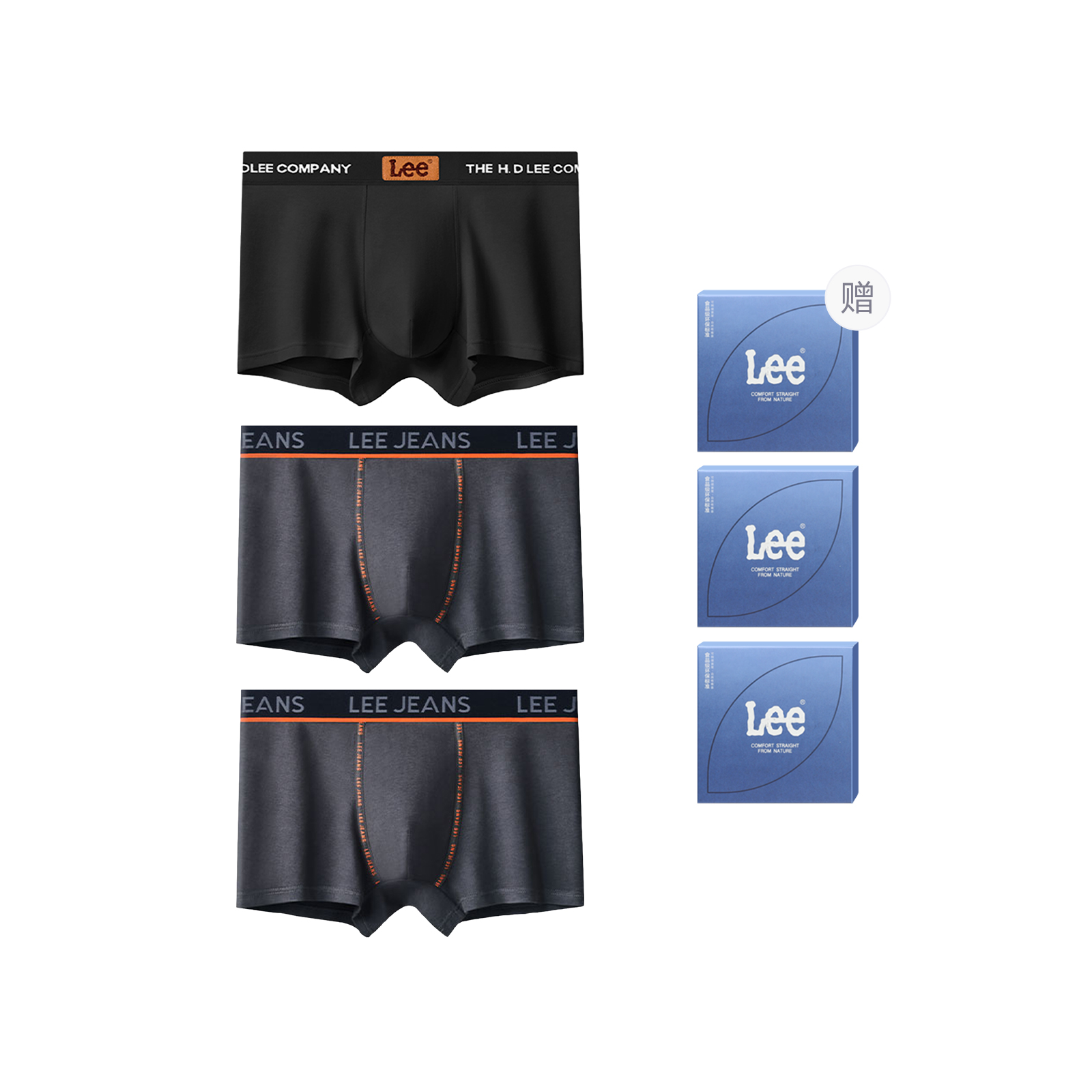 

Lee Подарочный набор мужского белья Brilliant, 3 штуки