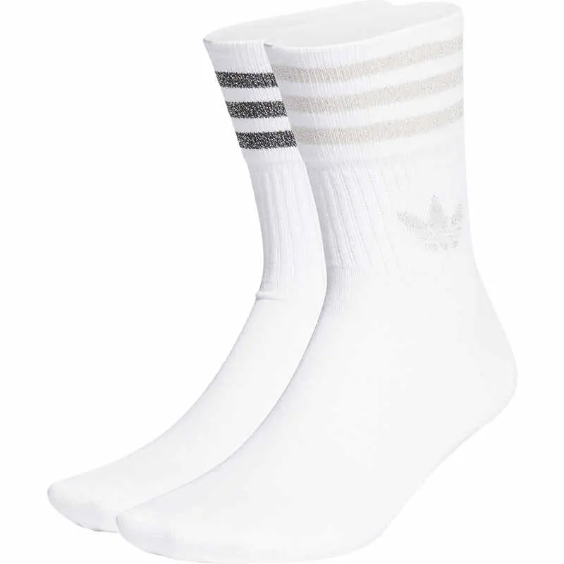 

Женские носки до щиколотки, 2 пары Adidas Originals, 2 Pack (Black+White)