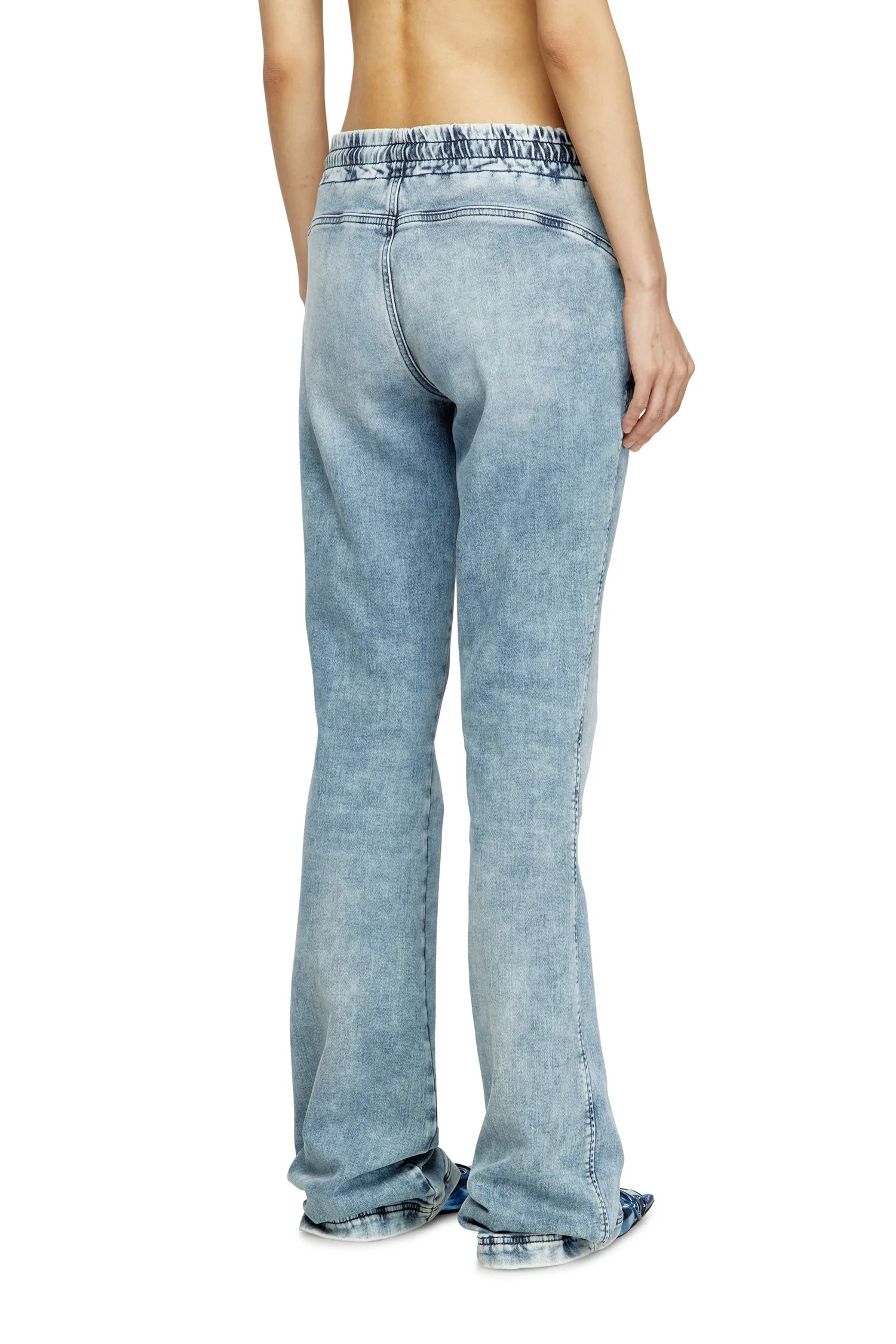 Женские джинсовые брюки Jog Jeans 2069 D-EBBEY JOGG Diesel, Light Indigo Blue — фото 4