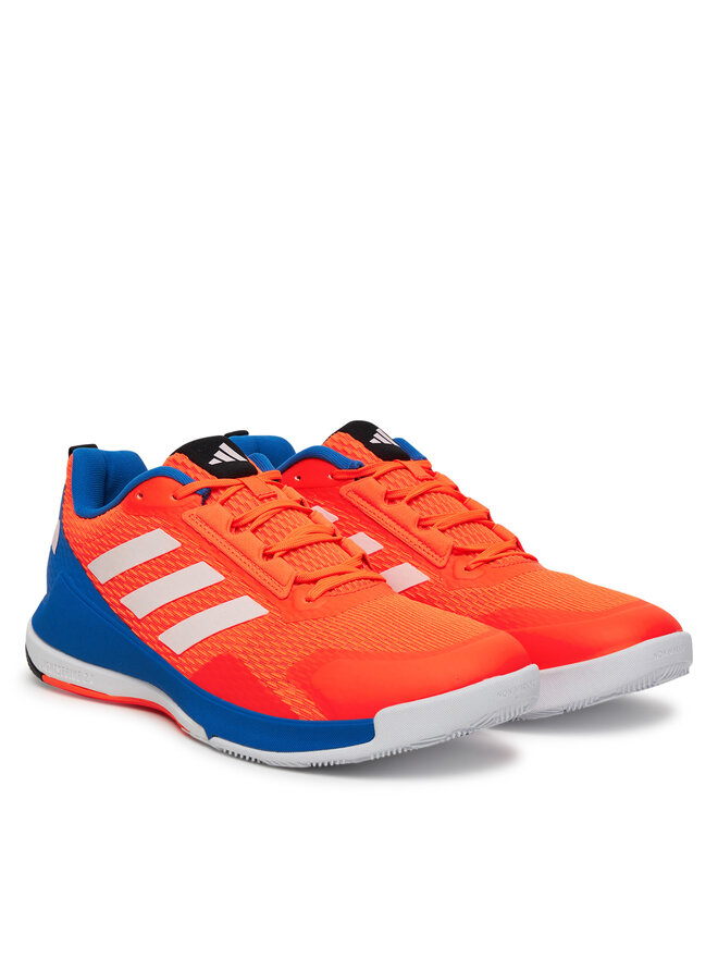 Кроссовки Novaflight 2 Indoor JP7272 Adidas, оранжевый — фото 2