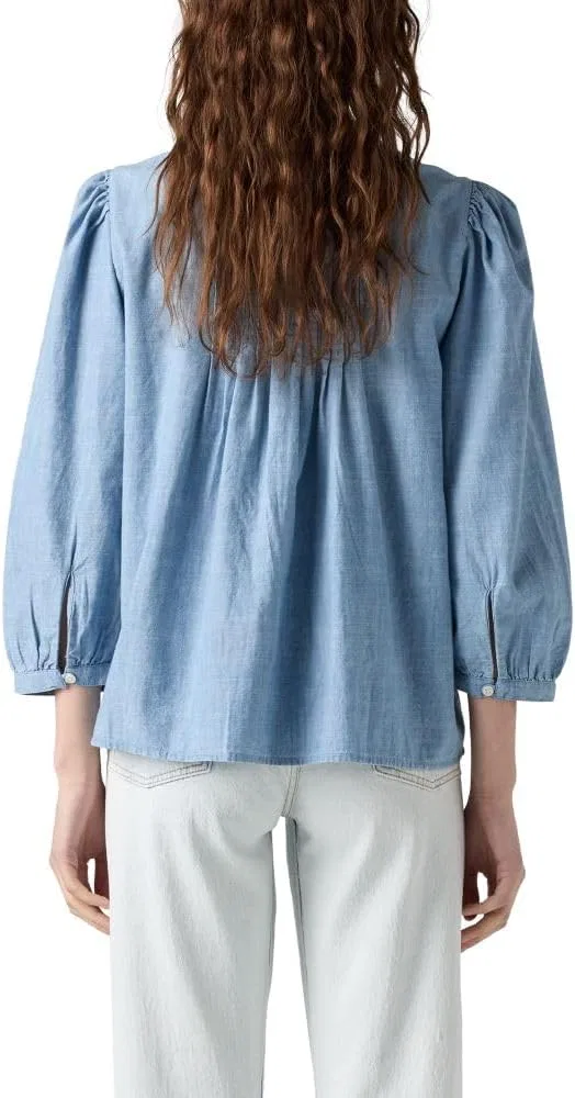 Блуза, джинсовая Gina Blouse, Levi's, Honestly Happy — фото 2