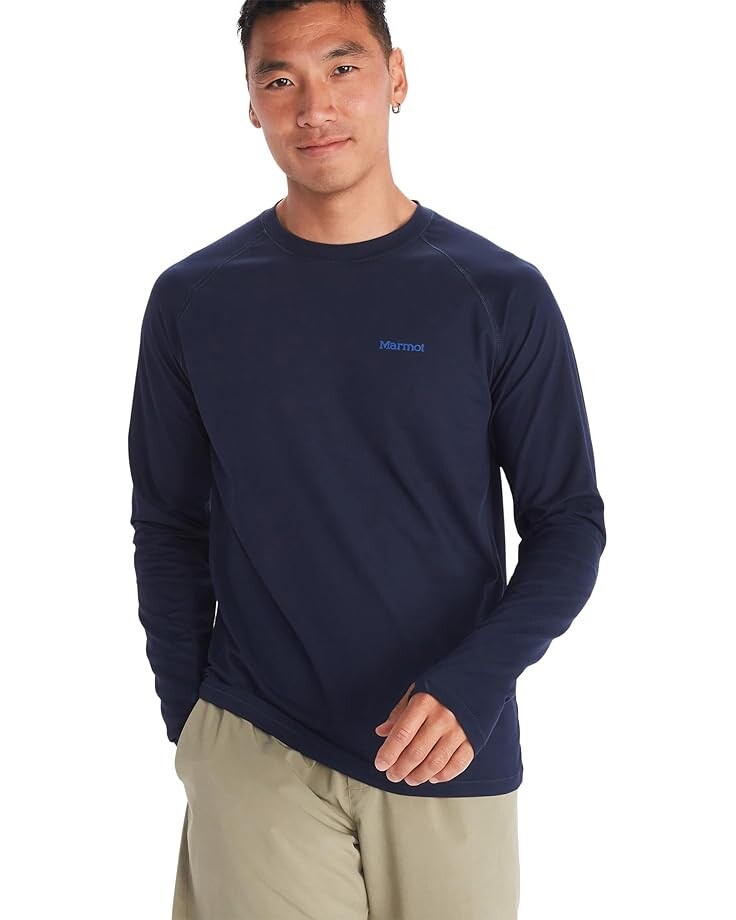 

Лонгслив Marmot Windridge, цвет Arctic Navy