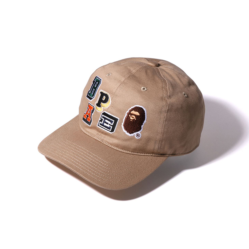 

Бейсболка унисекс A BATHING APE, Red Brown BWX