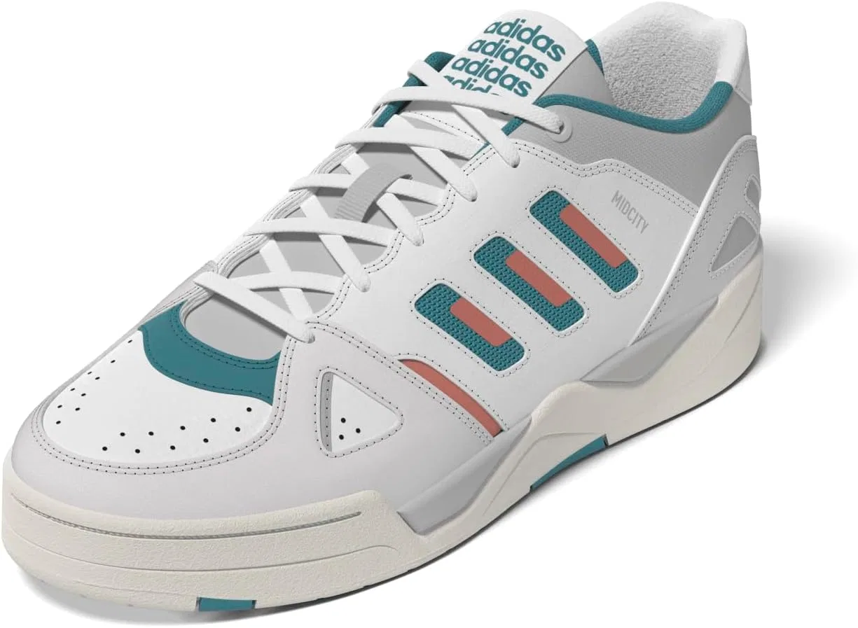 Мужские низкие кроссовки Adidas Midcity, Ftwr White Arctic Fusion Wonder Clay