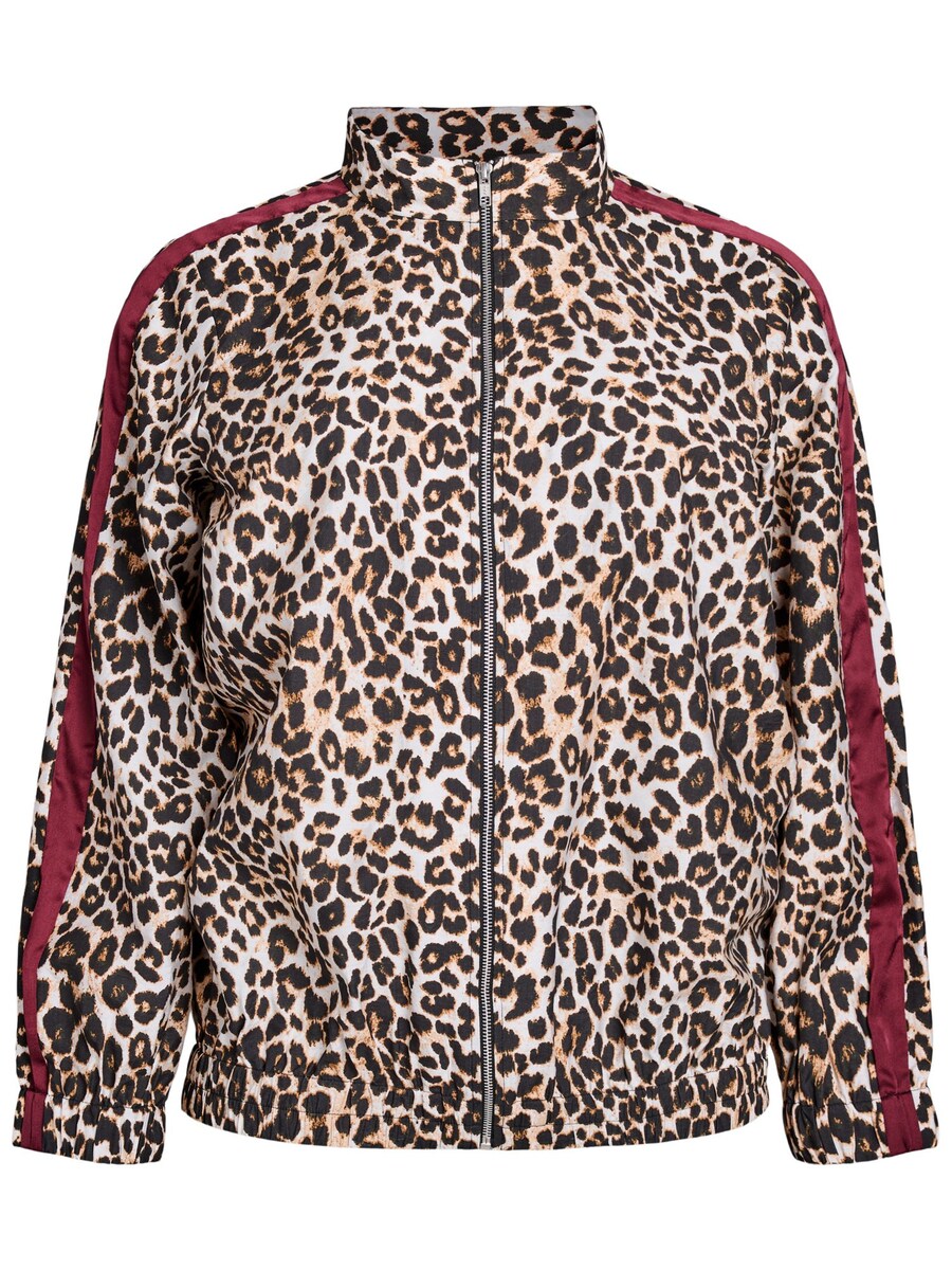 

Демисезонная куртка Zizzi Eclaru, Light brown/Dark brown