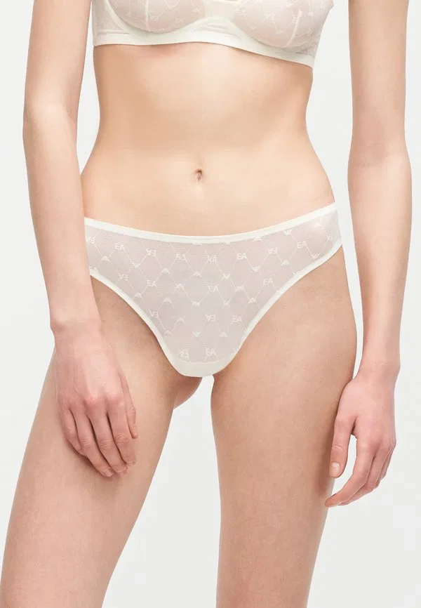 Бразильские трусы-боксеры из двух штук Emporio Armani, White