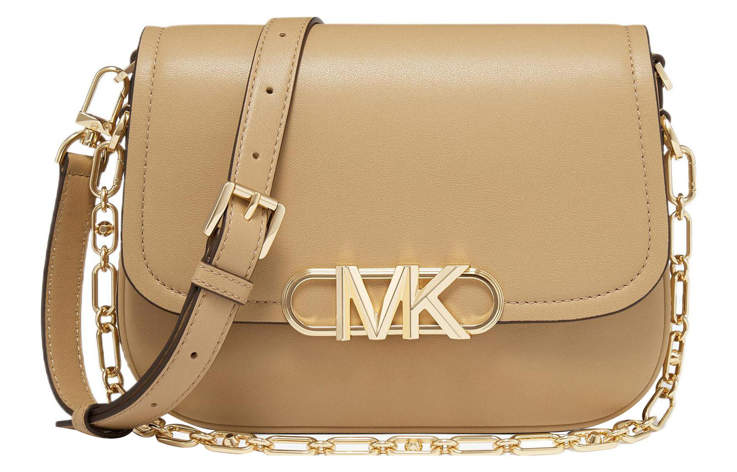 

Сумка PARKER из натуральной кожи, средняя, женская, верблюжья, через плечо, кросс-боди MICHAEL KORS