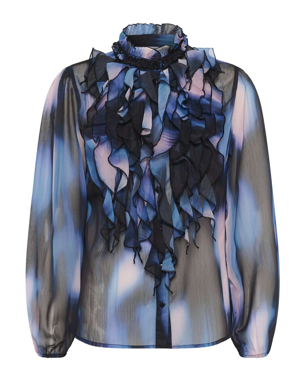 

SAINT TROPEZ Рубашка 'Lilja' в цвете Marine Blue, Dusty Blue