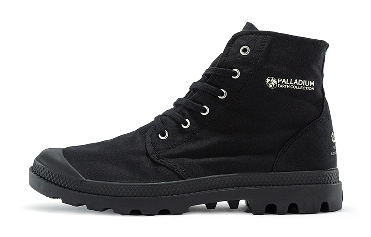 

Pampa Canvas Shoes Unisex High-top Black Palladium