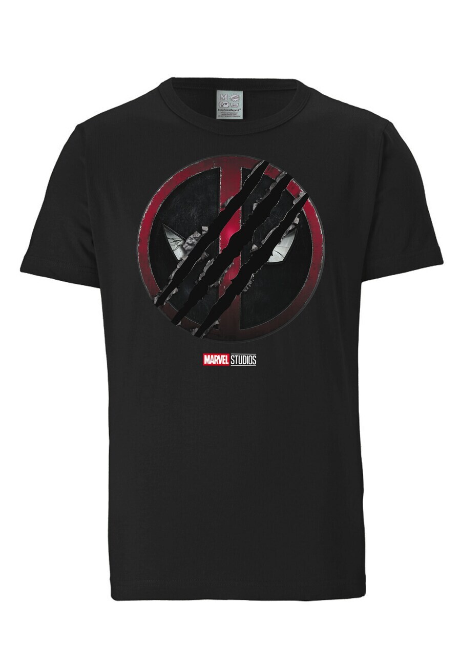

Классическая футболка LOGOSHIRT Shirt Marvel - Deadpool & Wolverine, черный