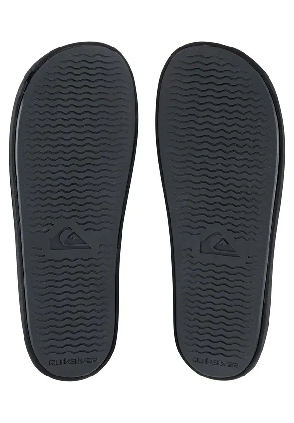Сланцы Rivi slide pool slides Quiksilver, черный черный серый — фото 3