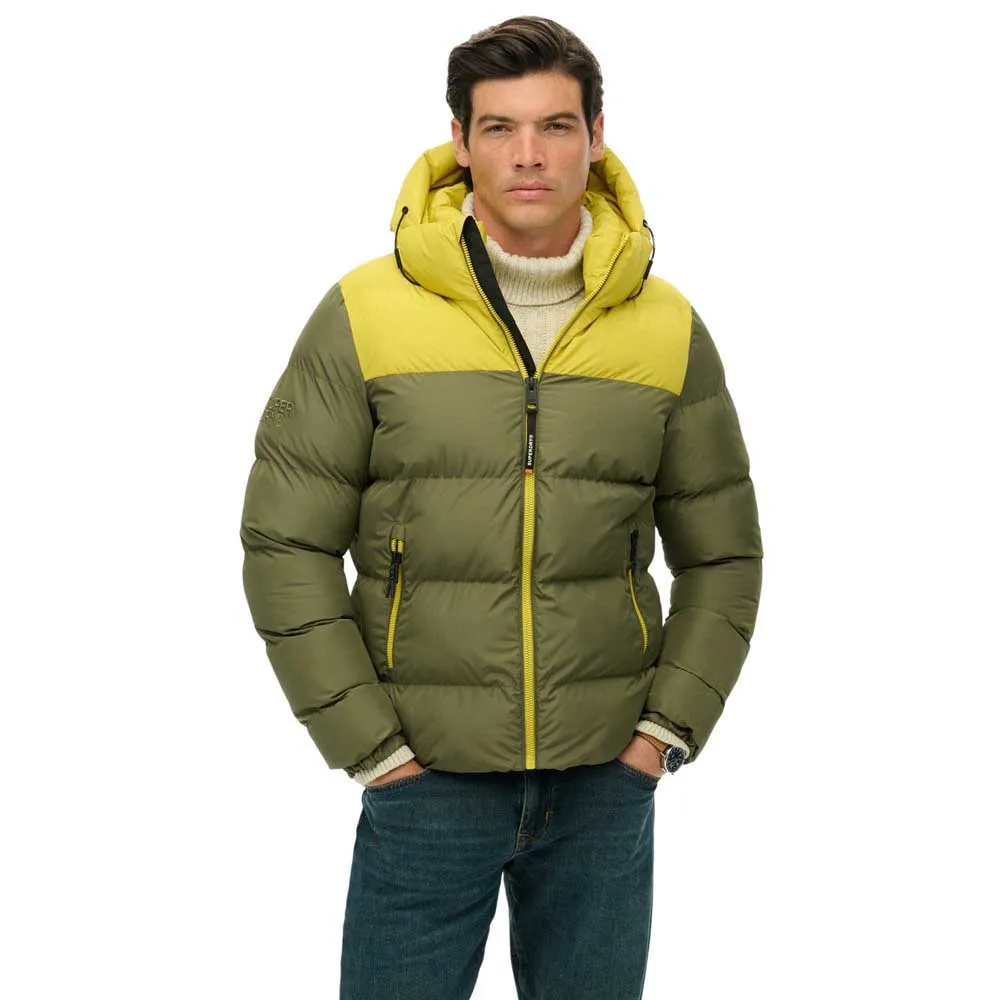 Утепленная куртка Superdry M5012281A, зеленый
