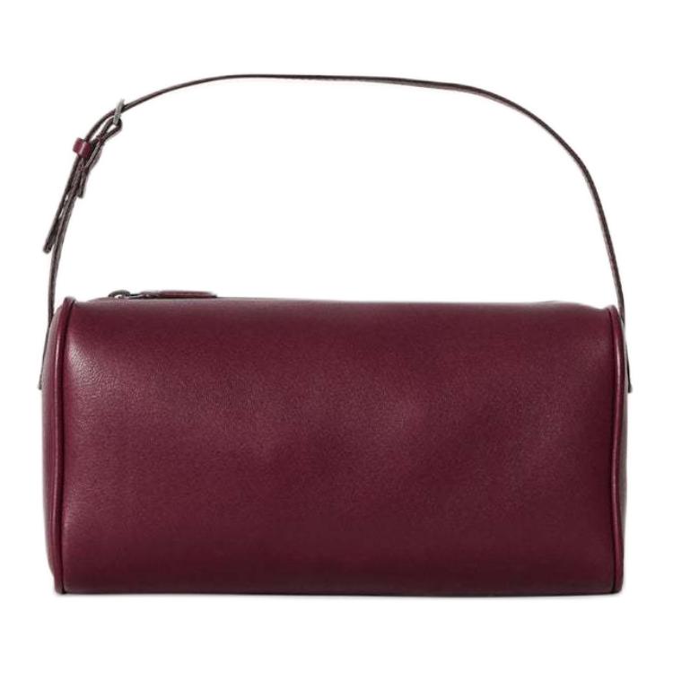 

THE ROW Женская сумка из козьей кожи 90-х в бордово-красном цвете