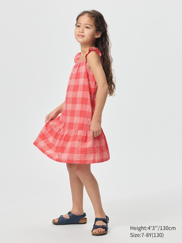 

Платье-комбинация в клетку Uniqlo, 13 red