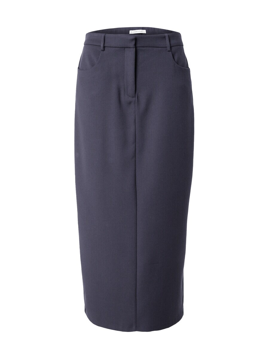 

Юбка миди Abercrombie & Fitch Skirt, черный