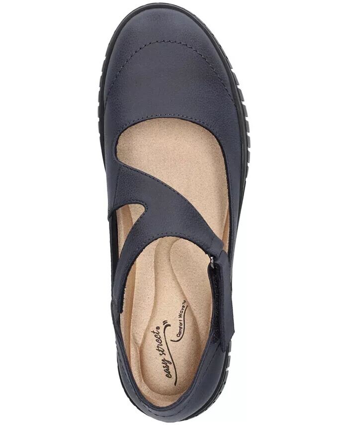 Женские туфли на плоской подошве Joyful Mary Jane Comfort Easy Street, синий — фото 4