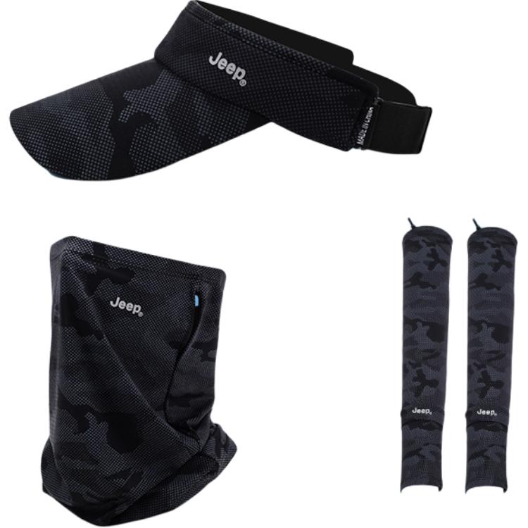 

Мужская шляпа от солнца из полиэстера Jeep, twiсветло-черный