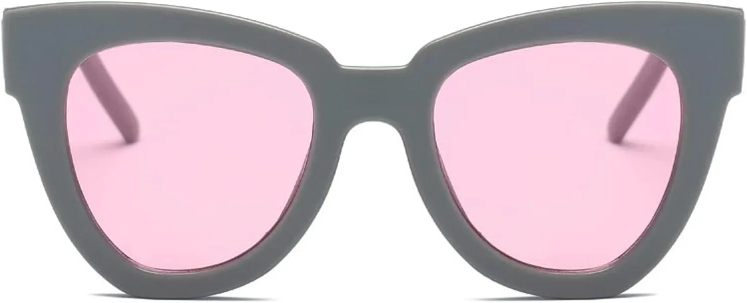 

Солнцезащитные очки AUGEN в стиле ретро-винтаж, большие, с абстрактным рисунком, унисекс, защита UV400, большой размер (серые, 108) - упаковка из 1 шт, Grey