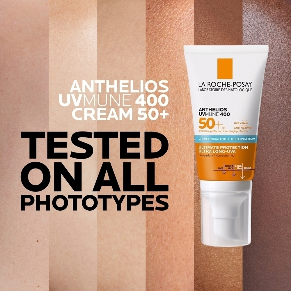 Anthelios uvmune 400 ежедневный солнцезащитный крем spf 50+ La Roche-Posay, 50 мл — фото 4