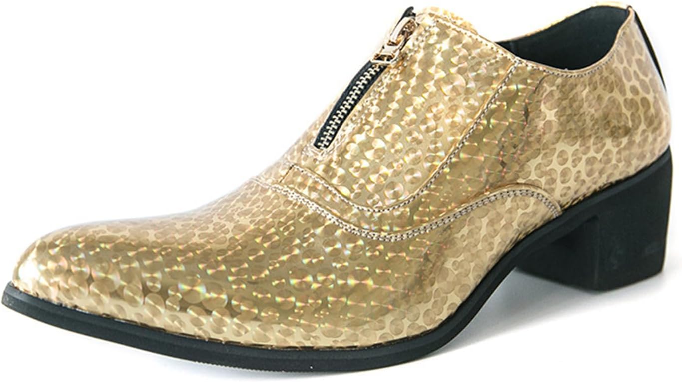 

Мужские оксфорды на свадьбу, кожаные, с острым носком, дерби, для вечеринок и бала, каблук, туфли для мужчин Chuumee, 9