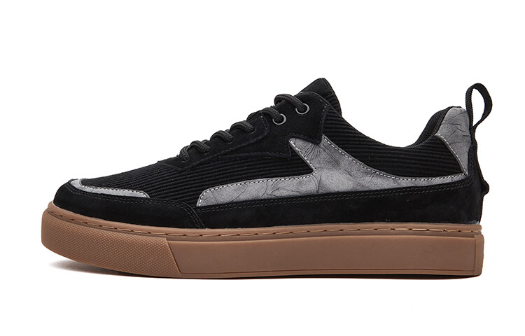 

Кроссовки Jeep Skateboarding Shoes Men Low-top, черный